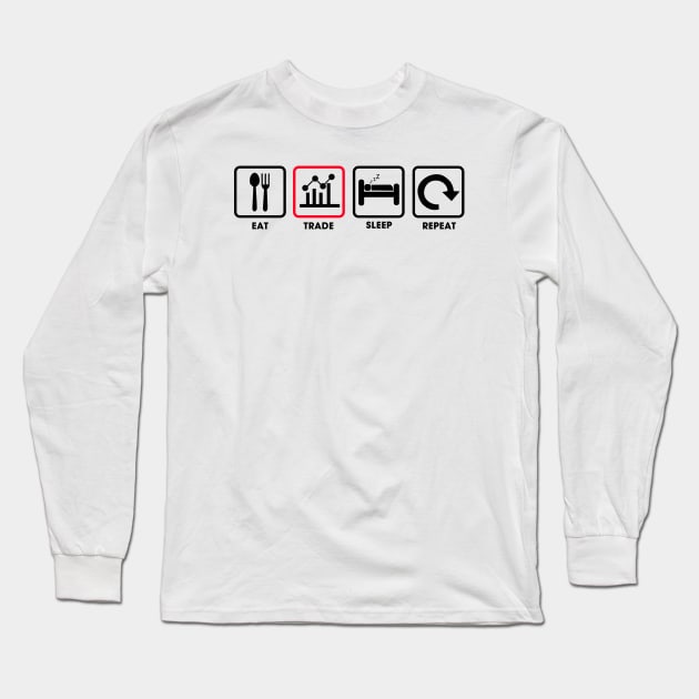 stock trader Long Sleeve T-Shirt by teemarket